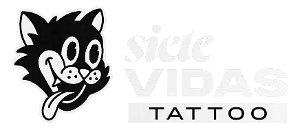 Siete Vidas Tattoo logotipo